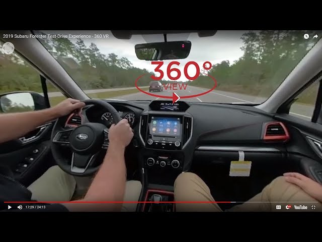 👉 2019 Subaru Forester Test Drive Experience - 360 VR