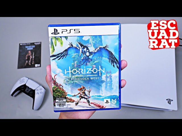 Horizon Forbidden West PS5, Unboxing and Gameplay Horizon Forbidden West PlayStation 5