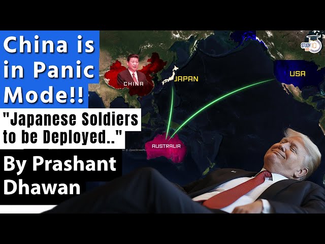 China is in Panic Mode as Japanese Soldiers have Entered Australian military base!