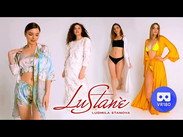 @LuStane  beachwear collection promo in VR180 3D