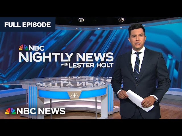 Nightly News Full Broadcast - Aug. 28