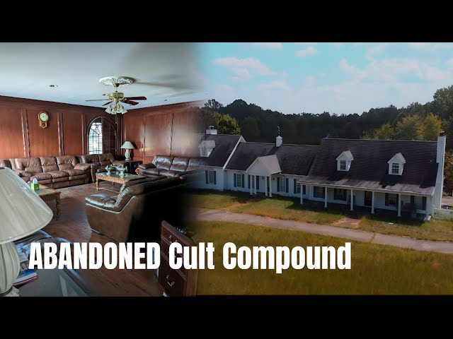 ABANDONED $5,000,000 CULT MANSION With EVERYTHING Left Behind | 4 Guest Houses!