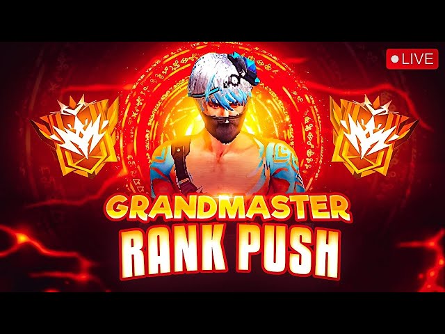 🔴[Live] SOLO RANK PUSH ... BR GRANDMASTER 🔥-Garena Free Fire🔥!! #ff #garenafreefire #live #rankpush