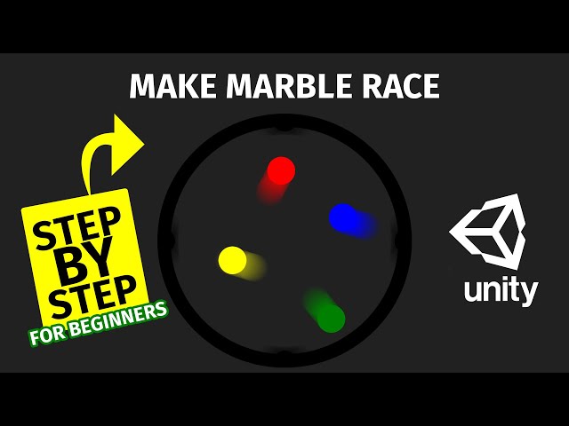 How to make Marble Race in UNITY for beginners pt.1