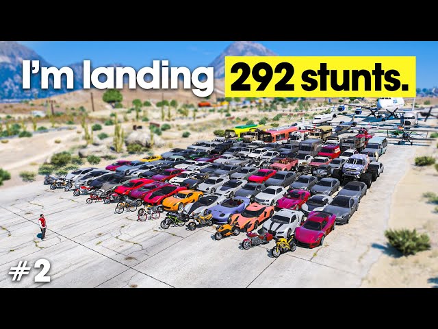 1 Stunt With Every Vehicle In GTA 5 #2