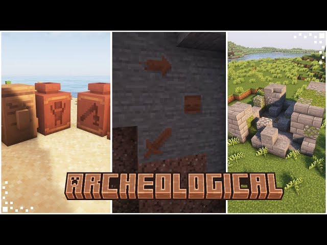 Archeological (Minecraft Mod Showcase) | Expanding Archeology in Minecraft | Forge 1.20.1