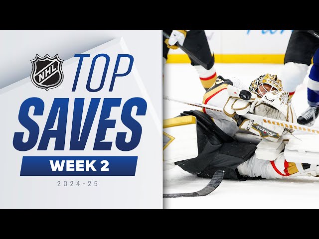 The SAVES you GOTTA SEE from Week 2 👀 | 2024-25 NHL Highlights