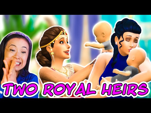 ROYAL BABIES ARE BORN | The Sims 4: The Royal Family | S1 Part 91