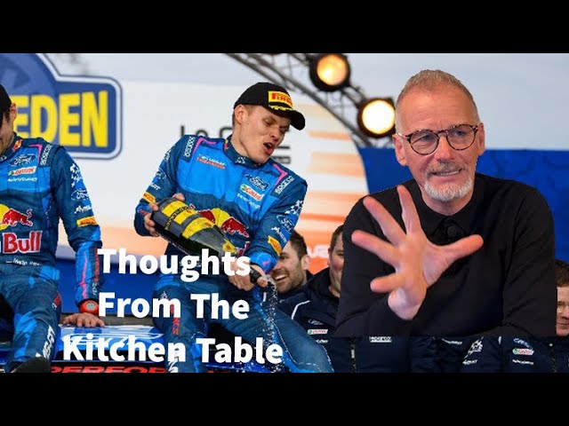 Tanak Wins Rally Sweden - Thoughts From The Kitchen Table