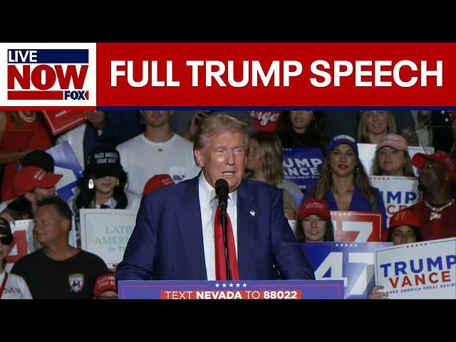 FULL SPEECH: Trump holds rally in Las Vegas | LiveNOW from FOX