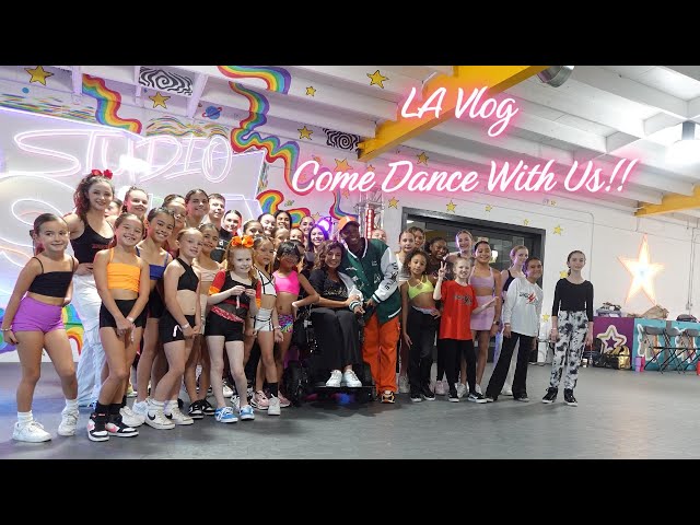 Come Dance With Us in LA at Jojo Siwa's Studio! + Travel Vlog