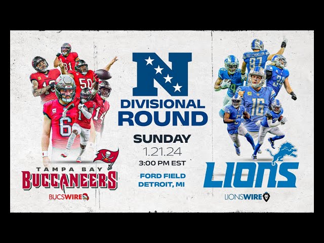 Tampa Bay Buccaneers VS Detroit Lions Divisional Round NFL Hype Video