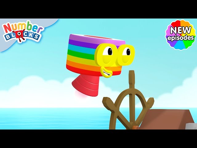 Sail the Seven Seas | S7 E9 | Learn Times Tables | @Numberblocks