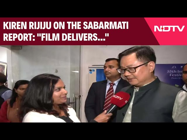 Kiren Rijiju On The Sabarmati Report: "Film Delivers Very Important Message"