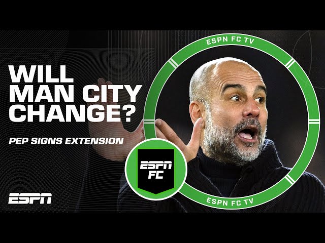 Who will WIN the Premier League? 🏆 Will Pep’s extension RESHAPE Man City? | ESPN FC