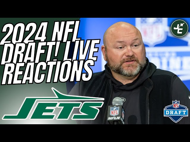 2024 NFL DRAFT REACTIONS | Rounds 2 & 3! WHo Will The New York Jets Draft?