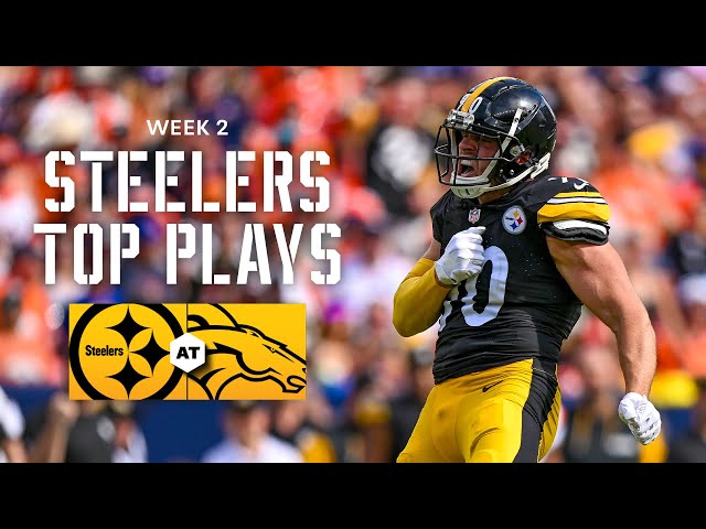 Steelers Top Plays from 13-6 win over Broncos | Pittsburgh Steelers