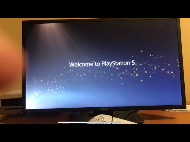 Starting Up PlayStation 5 For First Time! (Setup Screen)