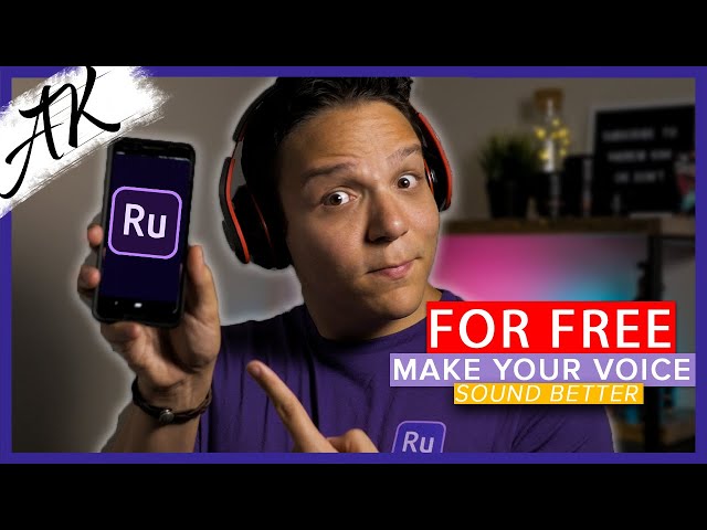 Premiere Rush Tutorial | How to make your voice sound better for FREE!