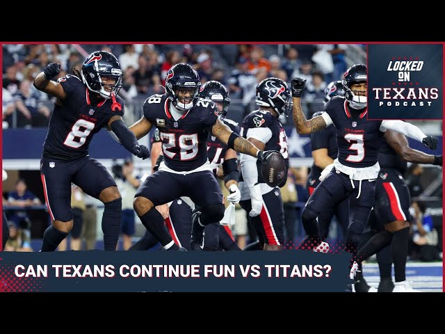 Crossover Thursday: Can The Houston Texans Continue Their AFC South Dominance. Keys to Beat Titans