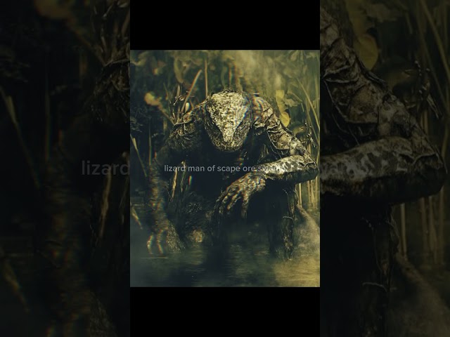 lizard man of scape #dragon #monster #videos #monsters #scary #edit #monsterpedia