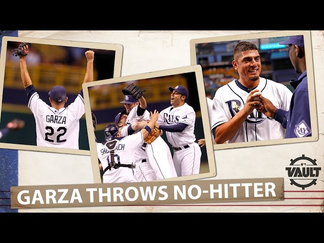 Matt Garza throws first no-hitter in Tampa Bay Rays HISTORY!!