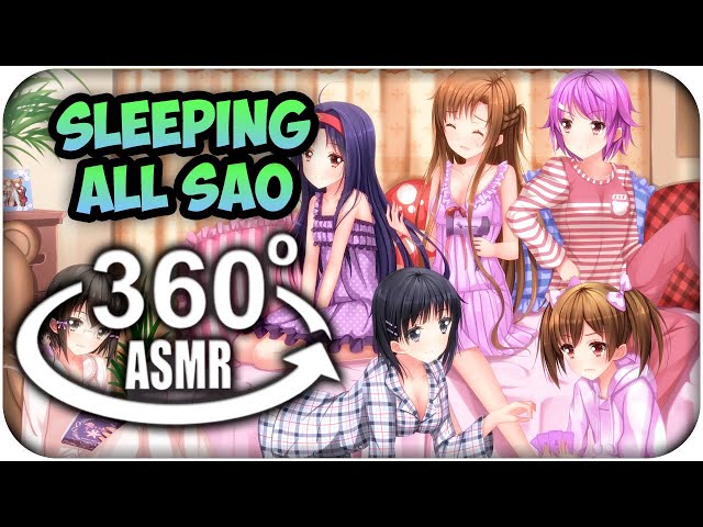 Sleeping With All SAO Characters~ {360º ASMR}: Sword Art Online 360 VR | MoT Team