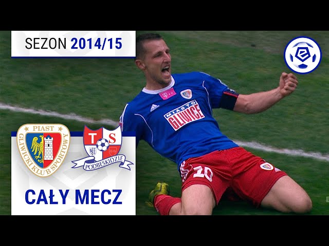 (2/2) Piast Gliwice - Podbeskidzie Bielsko-Biała | CAŁY MECZ | Ekstraklasa 2014/15 | 29. Kolejka