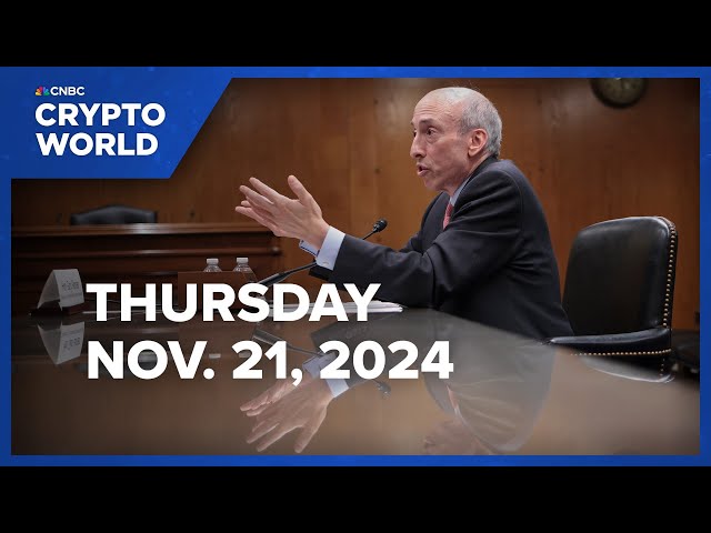 SEC Chair Gary Gensler to step down when Trump takes office: CNBC Crypto World