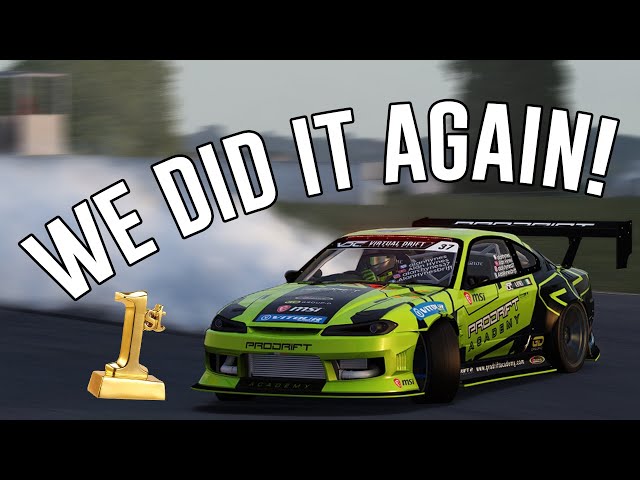 The first WIN of the 2021 VDC Season - Virtual Drift Championship Round 4 Review