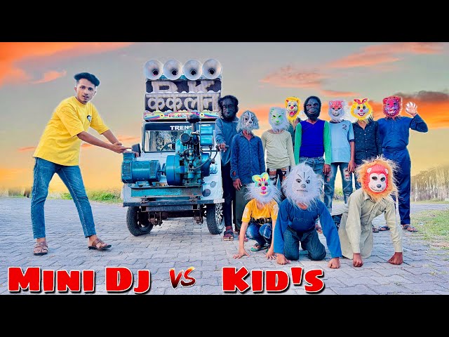 Mini dj vs Kid’s Challenges video || mini dj setup kaliya bandar