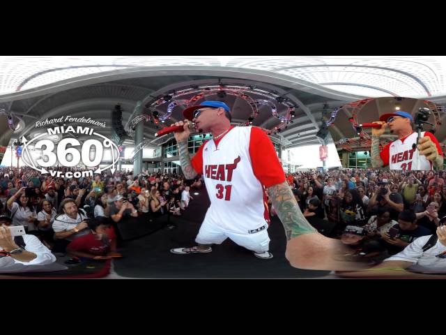 Vanilla Ice with Dwyane Wade 360 Virtual Reality 2016