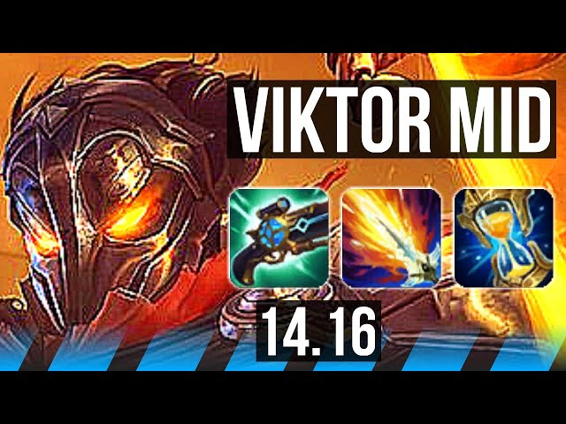 VIKTOR vs NAAFIRI (MID) | 6/0/6, Dominating | EUW Master | 14.16