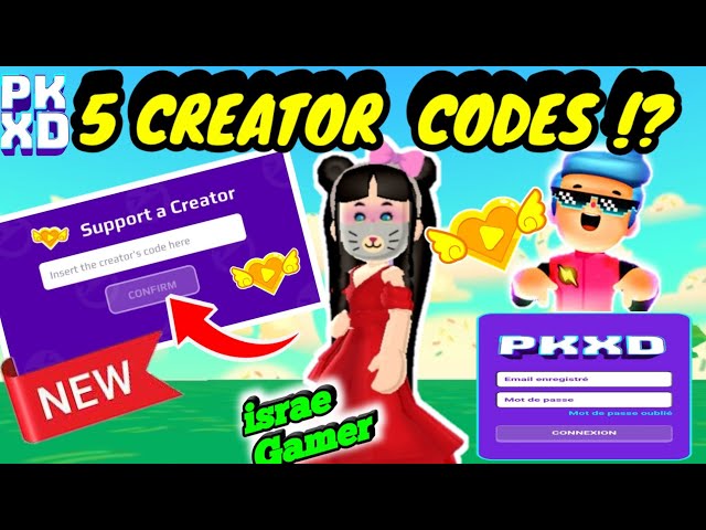 PK XD NEW CREATOR SUPPORT CODE FEATURE🤩😱AND 5 NEW CODES🔥!!