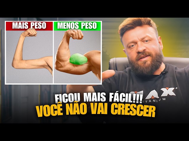 AGORA FICOU MAIS FÁCIL CRESCER! SERÁ? TREINE MAIS LEVE, TENHA MAIS RESULTADOS