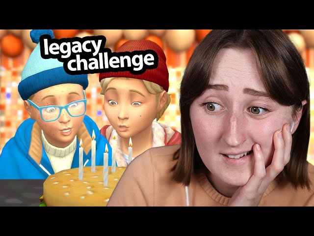 aging up EVERY SIM in my legacy challenge