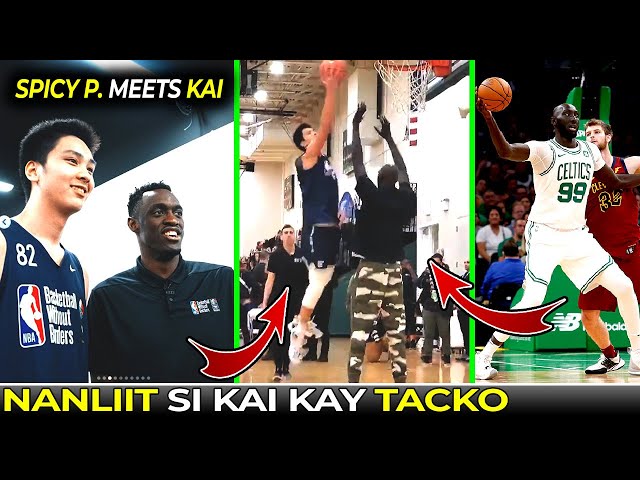 Kai Sotto nagpakitang Gilas sa Harap nina Pascal Siakam at Tacko Fall | All-Star Weekend Camp!