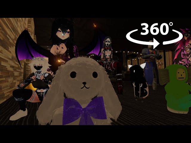 You're a Mirror Dweller in the Black Cat | 360° | VRChat