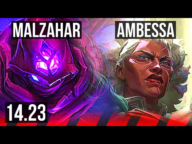 MALZAHAR vs AMBESSA (TOP) | KR Diamond | 14.23