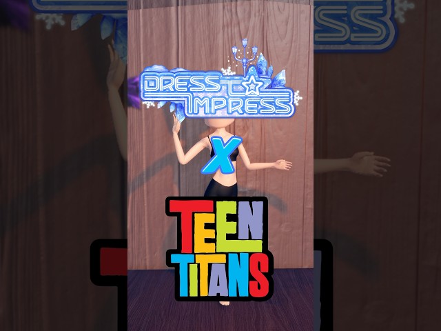 *TEEN TITANS* in DRESS TO IMPRESS #dresstoimpress #roblox #outfithacks #winterupdate #teentitans