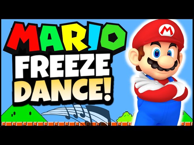 Mario Freeze Dance | Brain Break | Just Dance