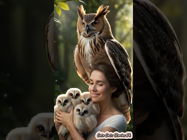 Owl and babies #owl #trending #viralvideo #viralshorts #shorts