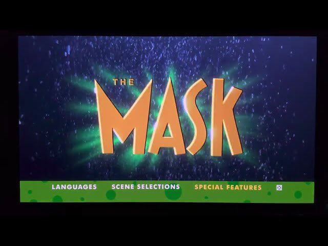 JIM CARREY'S THE MASK - Blu-ray Movie Menu presentation