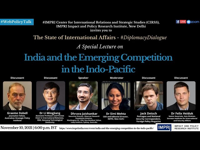 #DiplomacyDialogue | E7 | Dhruva Jaishankar | India & the Emerging Competition in Indo-Pacific |Live