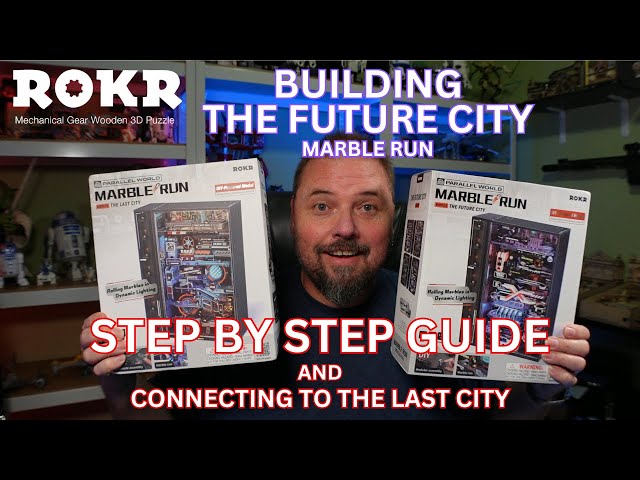 ROKR The Future City Step by Step Assembly - Marble Run