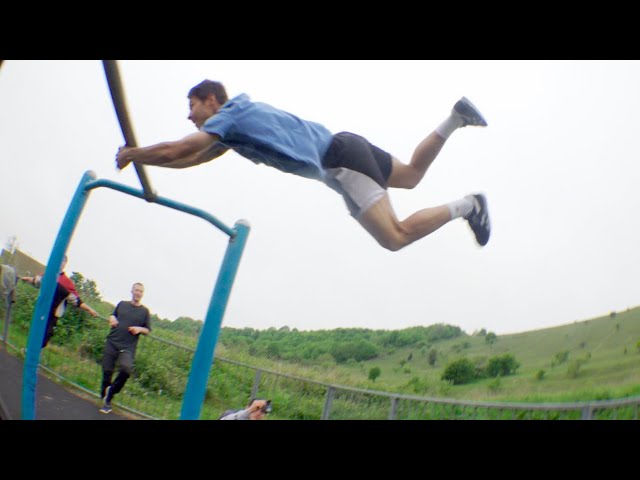 Parkour in Brighton with Storror