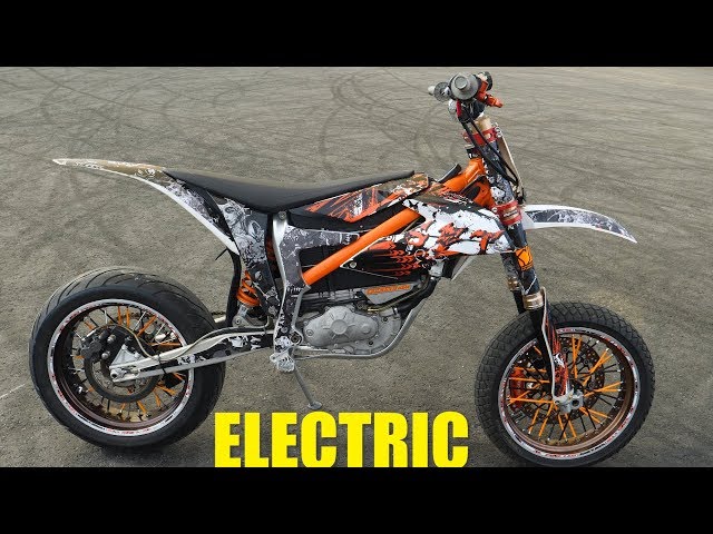 KTM ELECTRIC SUPERMOTO Test ride