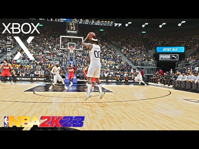 NBA 2K23 Gameplay [ XBOX SERIES X] - Utah Jazz VS Washington Wizards