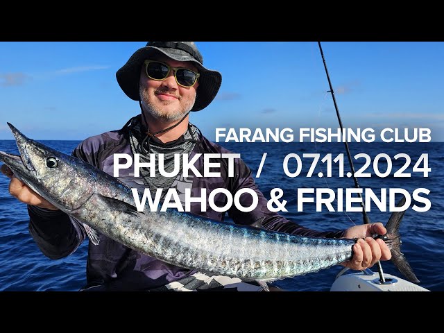 PHUKET JIGG FISHING / 07.11.2024 / Wahoo & friends!