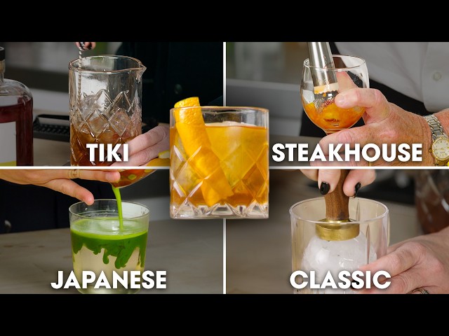 11 Bartenders Make an Old Fashioned (Classic, Flair, Speed & More) | Epicurious